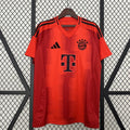 Maillot FC Bayern Munich domicile 2024-2025 rouge avec logo Adidas