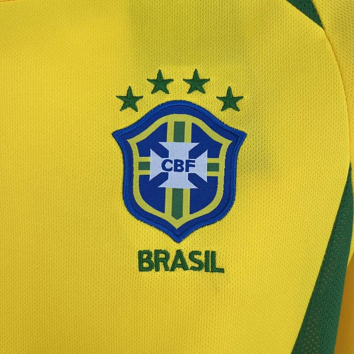 Maillot Brésil Rétro 2002 - vue de dos