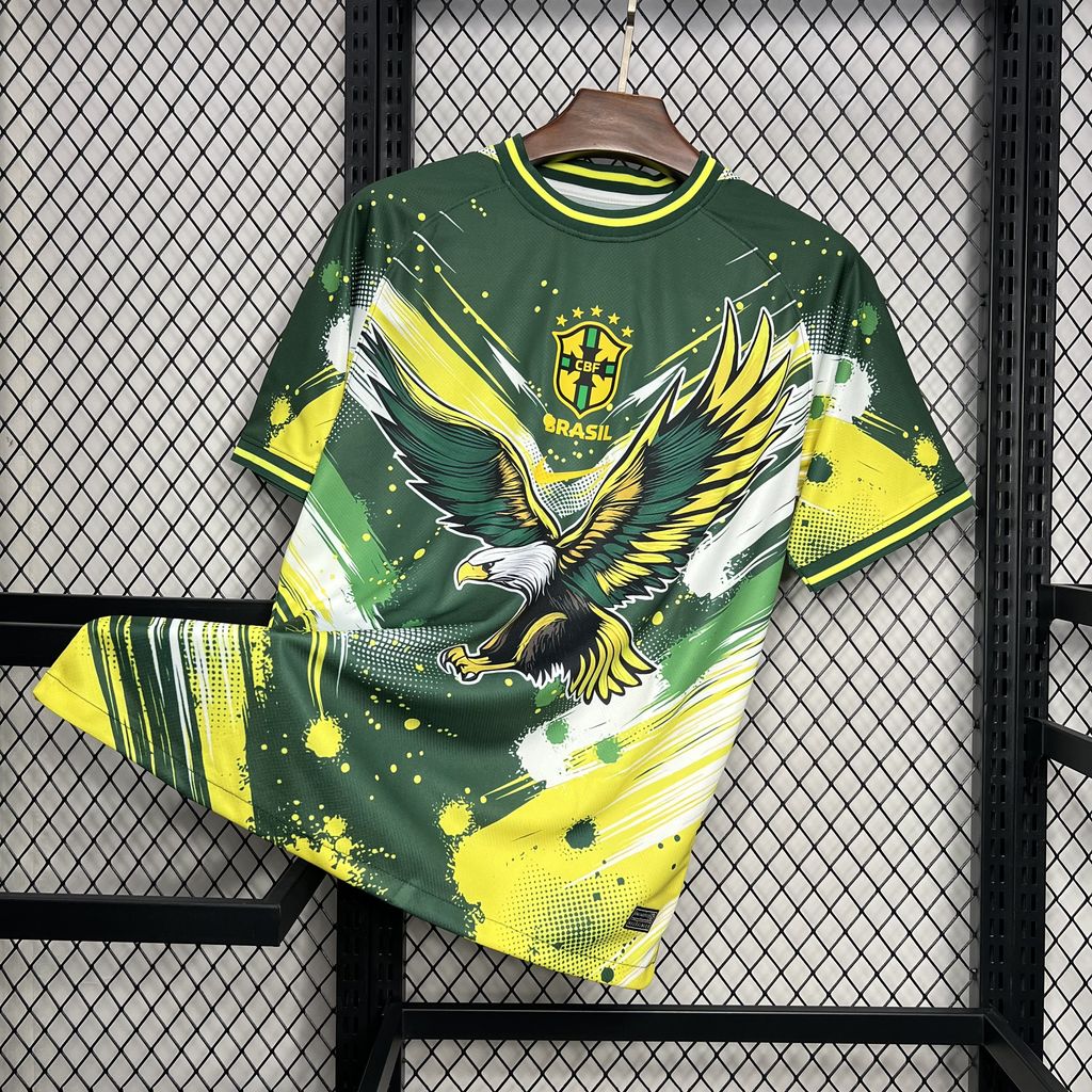 Maillot Brésil Concept 2024-2025 édition spéciale avec motifs uniques