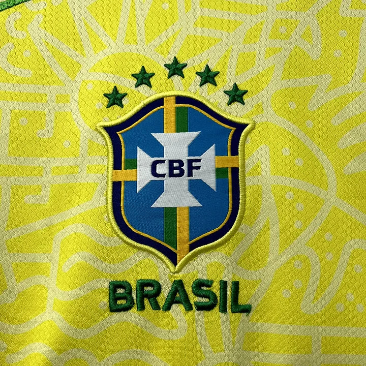 Maillot Brésil domicile 24/25 - vue de dos