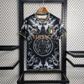 Maillot Italie x Versace Noir 2023-2024 collaboration fashion noir