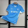Maillot SSC Naples domicile 2024-2025 bleu ciel avec logo Emporio Armani