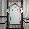 Maillot Italie Euro extérieur 2023-2024 blanc avec logo Adidas FIGC