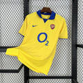 Maillot Arsenal Rétro extérieur 2003-2005 blanc avec logo Nike