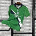 Maillot Liverpool Rétro extérieur 1999-2000 blanc et noir vintage