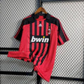 Maillot AC Milan Rétro domicile 2007-2008 rouge et noir Champions League