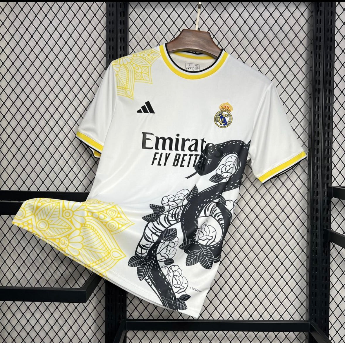 Maillot Real Madrid Black Mamba 2024-2025 hommage Kobe Bryant noir
