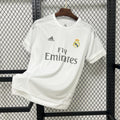Maillot Real Madrid Rétro domicile 2015-2016 blanc avec logo Adidas