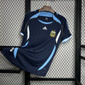 Maillot rétro Argentine extérieur 2006 bleu Coupe du Monde Allemagne