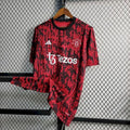 Maillot Manchester United Pre-Match 2023-2024 tenue officielle rouge