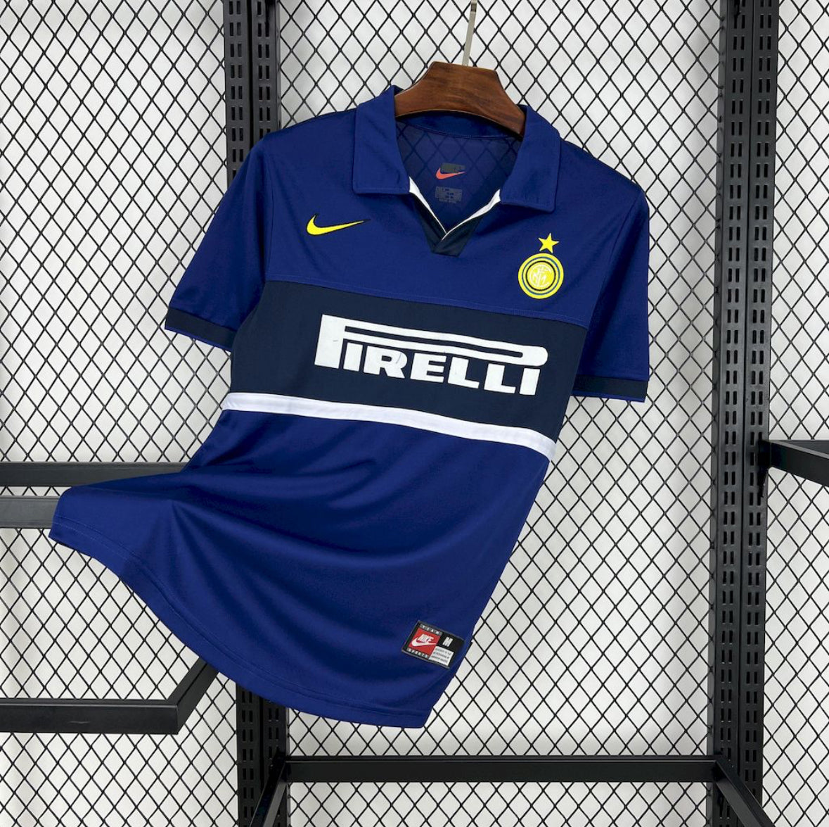 Maillot Inter Milan Rétro Third 1998-1999 bleu ciel vintage Nike