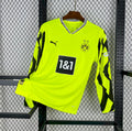 Maillot Borussia Dortmund manches longues 2025-2026 jaune et noir