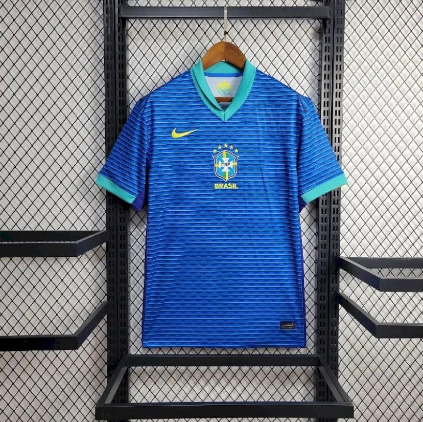 Maillot Brésil extérieur 24/25 blanc avec logo CBF officiel