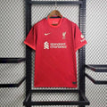 Maillot Liverpool Rétro domicile 2021-2022 rouge avec logo Nike