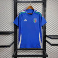 Maillot Italie Euro domicile 2024-2025 bleu avec logo Adidas FIGC