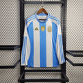 Maillot Argentine domicile manches longues 24/25 bleu ciel et blanc