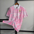 Maillot Real Madrid Dragon Rose 2023-2024 blanc avec motif dragon rose