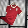 Maillot Mexique Clar-T 24/25 vert style décontracté avec logo