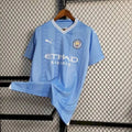 Maillot Manchester City domicile 2023-2024 bleu ciel avec logo Puma