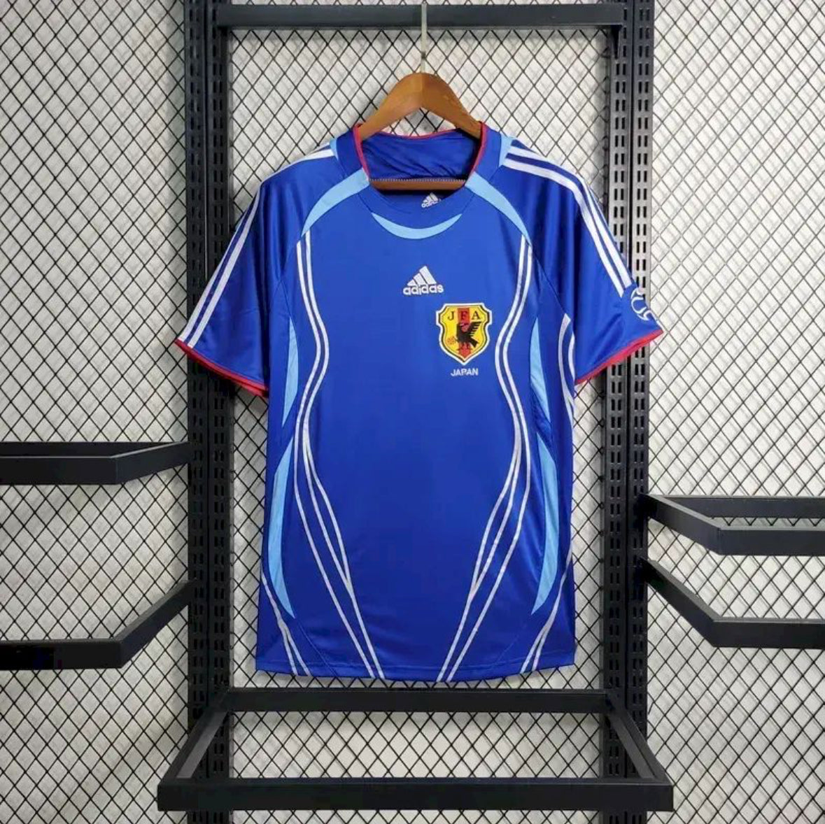 Maillot Japon Rétro domicile 2006 bleu marine coupe du monde Adidas