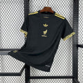 Maillot Mexique doré noir 24/26 design exclusif avec logo officiel