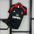Maillot AC Milan Rétro Third 2000-2001 bleu vintage Adidas