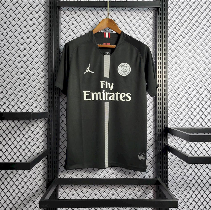 Maillot PSG Rétro Third 2018-2019 blanc crème Jordan vintage