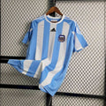 Maillot rétro Argentine domicile 2010 bleu ciel Coupe du Monde