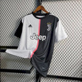 Maillot Juventus Rétro 2019-2020 rayures noir et blanc Ronaldo saison
