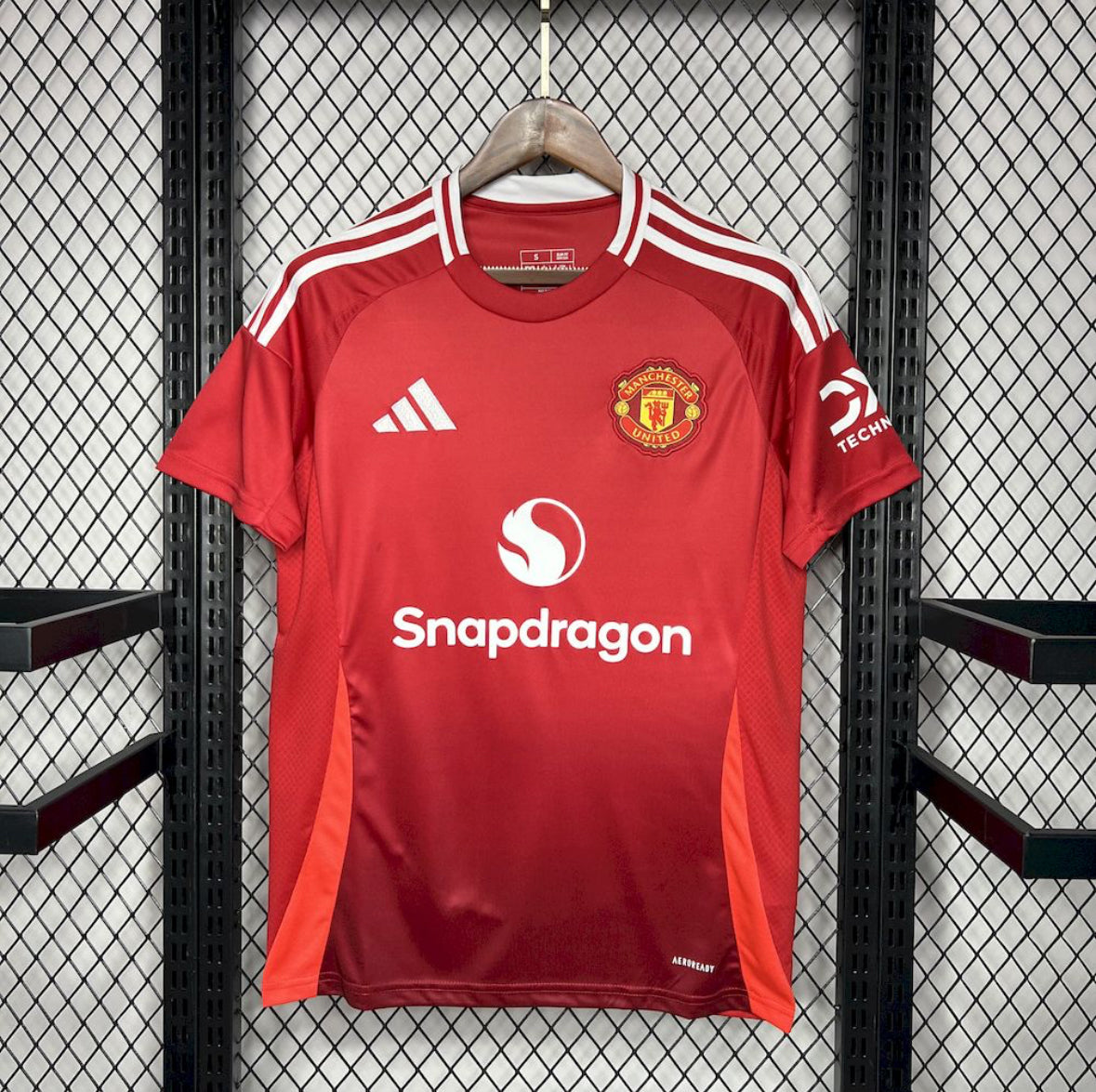 Maillot Manchester United domicile 2024-2025 rouge avec logo Adidas