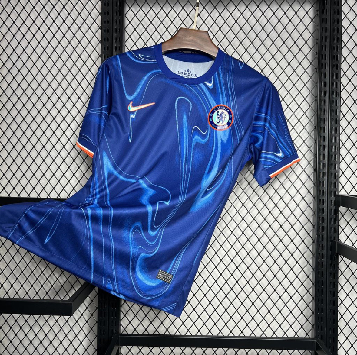 Maillot Chelsea domicile 2024-2025 bleu royal avec logo Nike