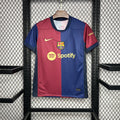 Maillot FC Barcelone domicile 2024-2025 grenat et bleu avec logo Nike
