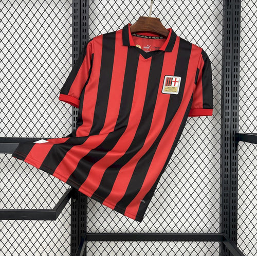 Maillot AC Milan Rétro 125e anniversaire 2024-2025 édition collector rouge