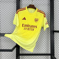 Maillot Arsenal extérieur 24/25 jaune Gunners avec logo officiel