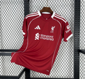Maillot Liverpool domicile 25/26 rouge avec logo LFC officiel