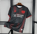 Maillot Bayer Leverkusen domicile 25/26 rouge avec logo officiel