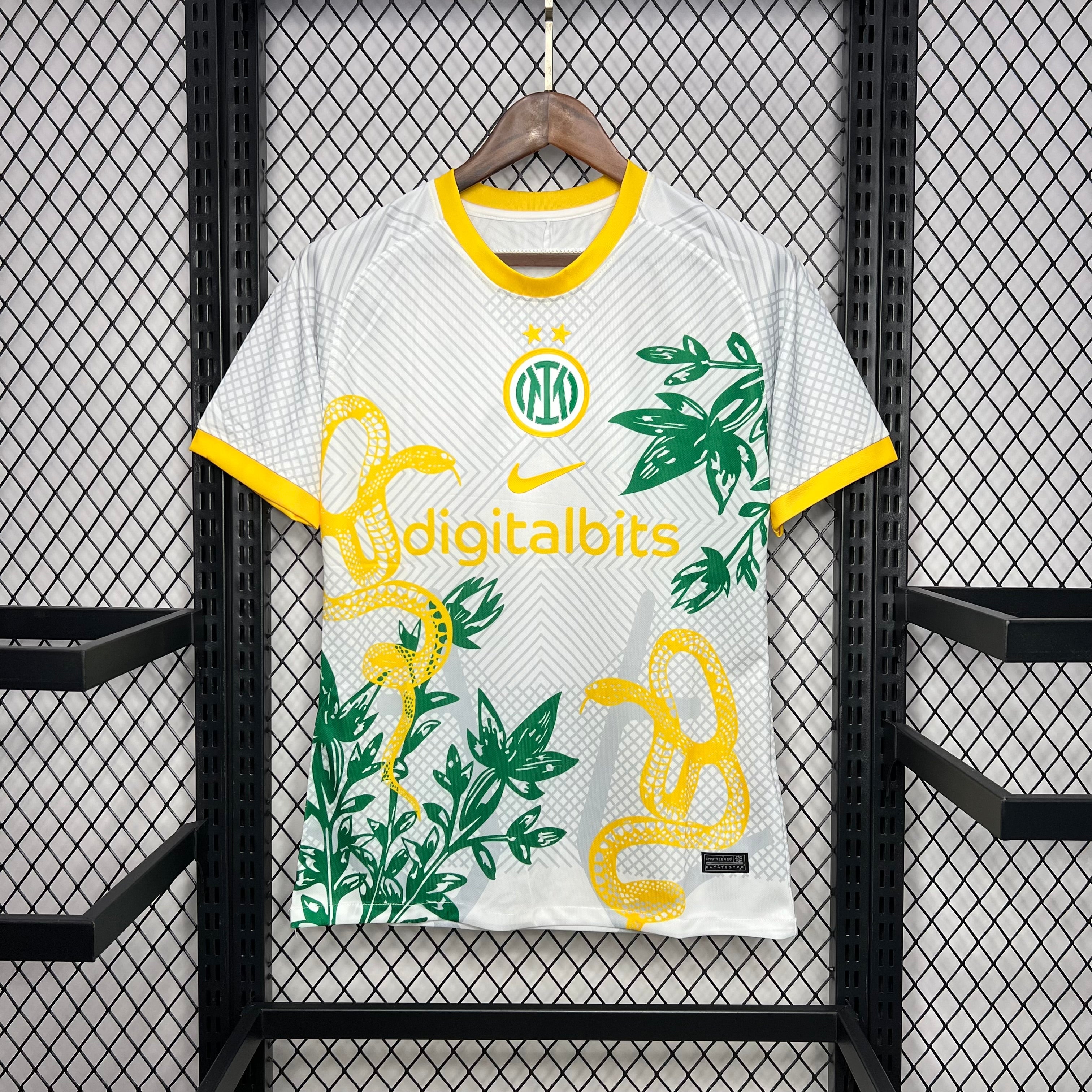Maillot Inter Milan Blanc et Jaune Concept 2024-2025 édition spéciale