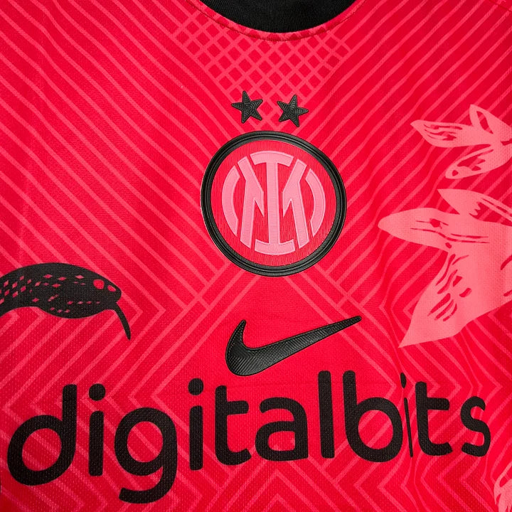 Maillot Inter Milan Rouge Concept 24/25 - vue de dos