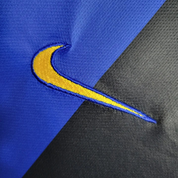 Maillot Inter Milan Rétro 1999-2000 - détail logo et tissu