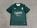 Maillot AS Monaco extérieur 2024-2025 blanc avec logo Kappa