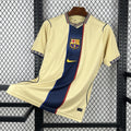 Maillot FC Barcelone extérieur crème 2023 avec logo Barça officiel