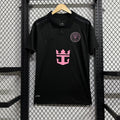 Maillot Inter Miami extérieur noir 2025 avec logo officiel MLS