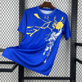 Maillot Real Madrid édition spéciale Thor bleu 2025 Marvel