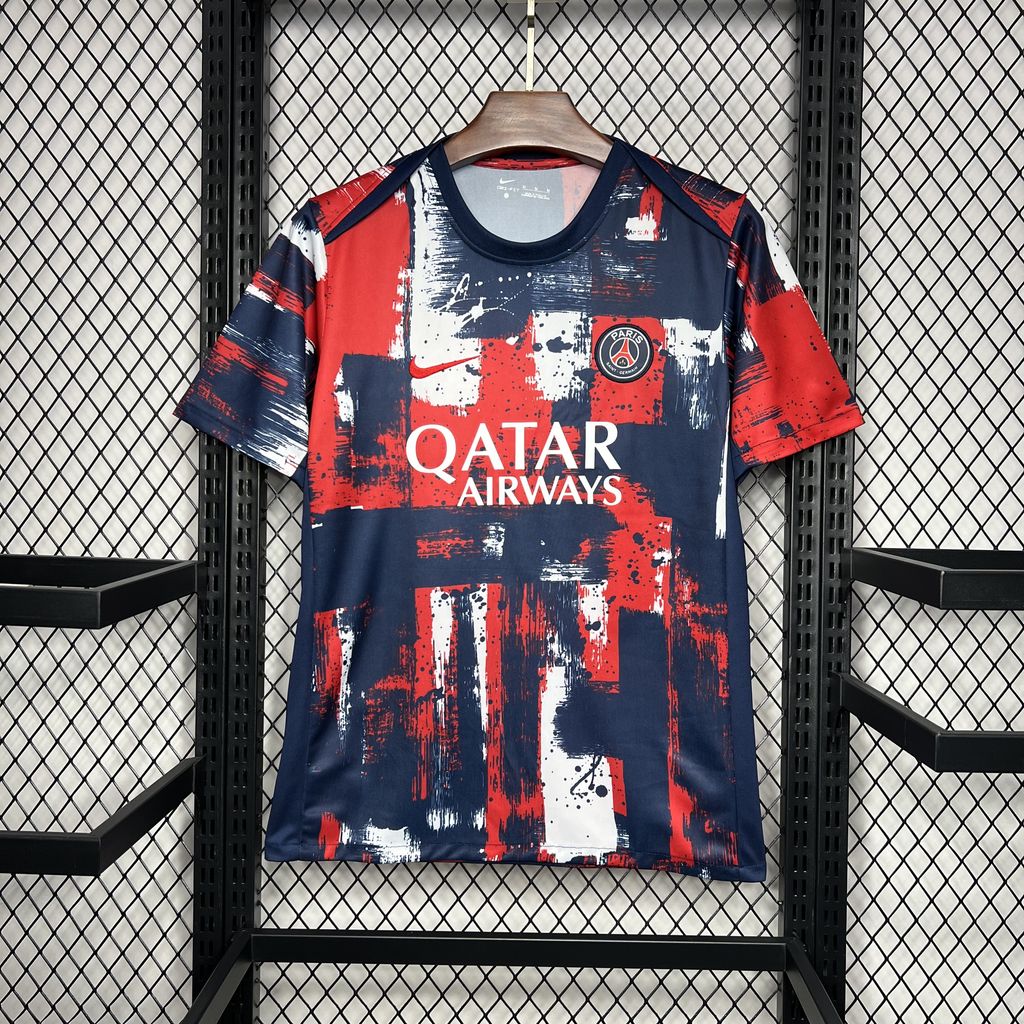 Maillot PSG entraînement 2024-2025 tenue officielle bleu Paris