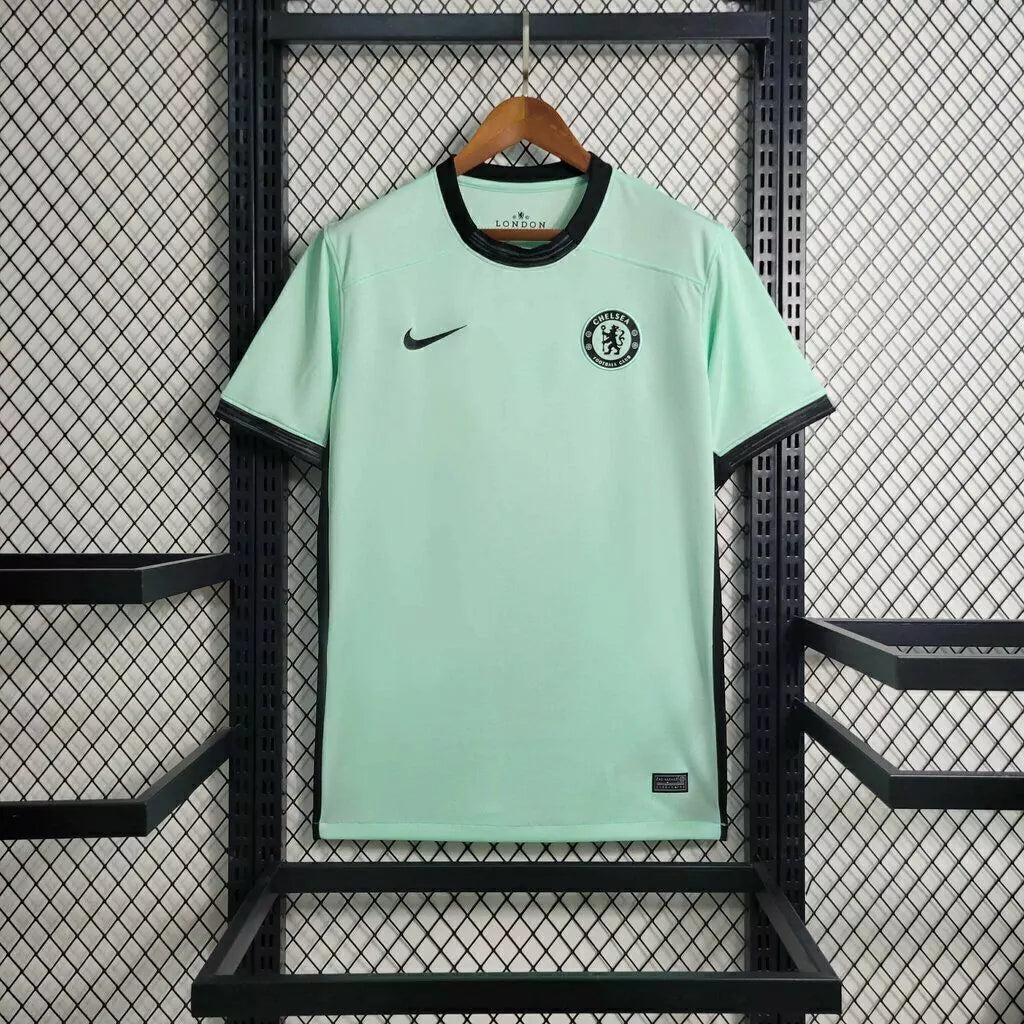 Maillot Chelsea Third 23/24 troisième tenue The Blues avec logo