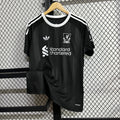 Maillot Liverpool extérieur 25/26 blanc LFC avec logo officiel