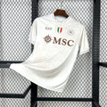 Maillot Naples extérieur 25/26 blanc avec logo SSC Napoli officiel